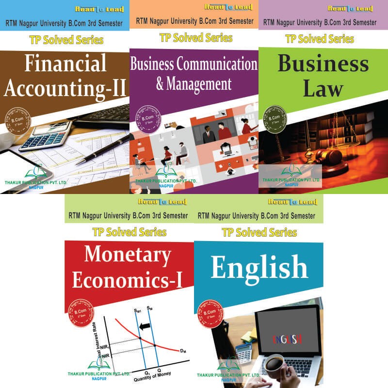 RTMNU/ B.COM- 3 Sem (Solve Series) ( 5 IN 1)