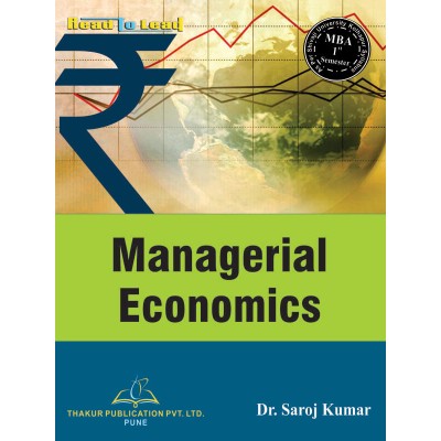 Managerial Economics Book for MBA 1st Semester SUK