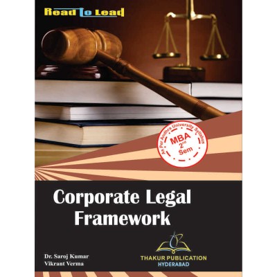 Corporate Legal Framework Book for MBA 2nd Semester Andhra University