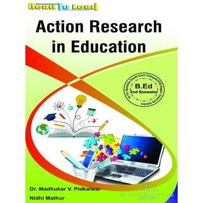 Action Research in Education Book for MGKVP 2nd Semester in English by Thakur Publication