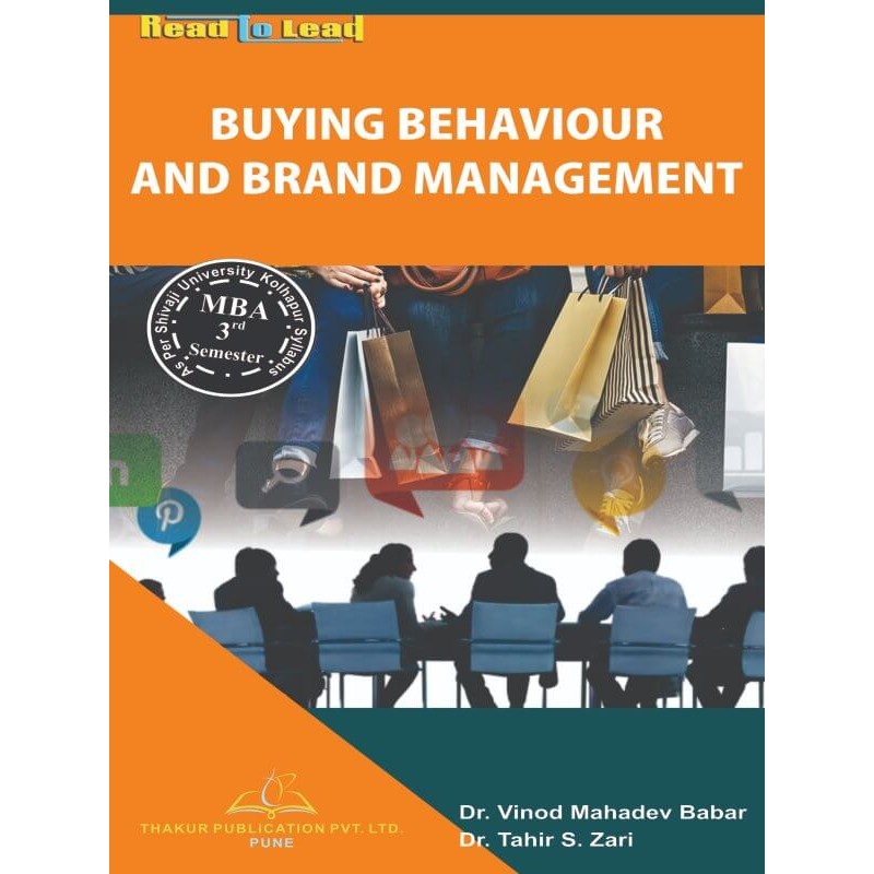 Buying Behaviour And Brand Management Book for MBA  3rd Semester SUK