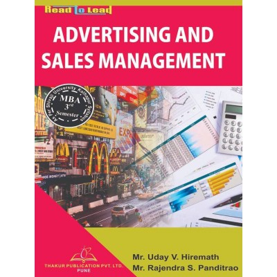 Advertising And Sale Management Book for MBA 3rd Semester SUK
