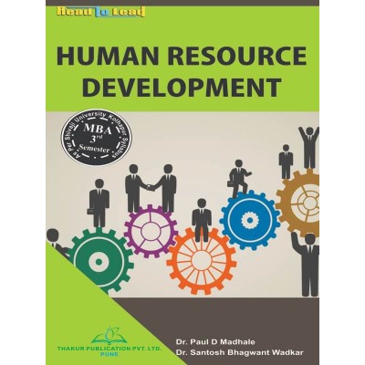 Human Resource Development Book for MBA  3rd Semester  SUK