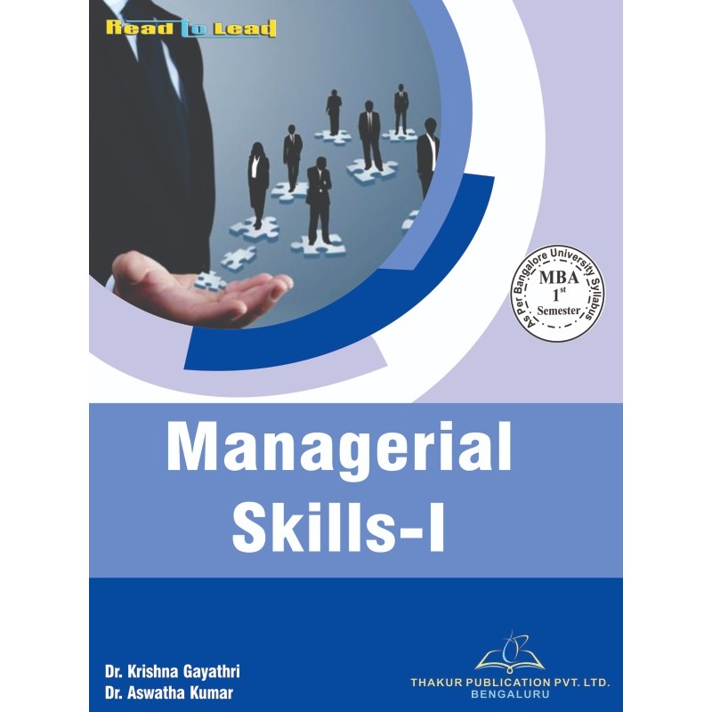 Managerial Skills-1 Book for MBA 1st Semester Bangalore University