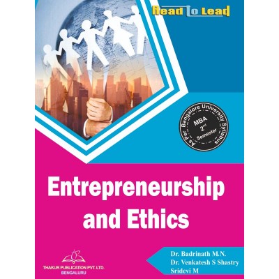 Entrepreneurship and Ethics Book for MBA 2nd Semester Bangalore University
