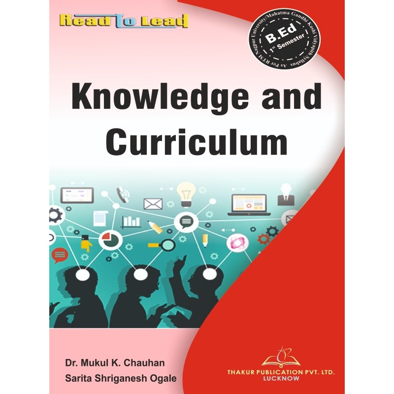 MGKVP/RTMNU knowledge and curriculum Book in English for B.Ed 1st Semester