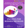 STATISTICS FOR BUSINESS DECISIONS BBA 3 SEMESTER ( KSHEC )
