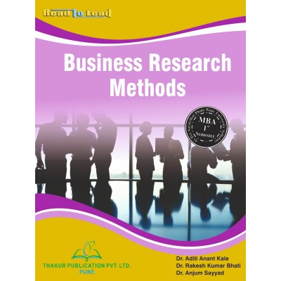 Business Research Method Book for MBA 3rd Semester SPPU