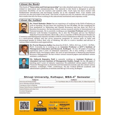 Innovation and Entrepreneurship Book for MBA 4th Semester SUK