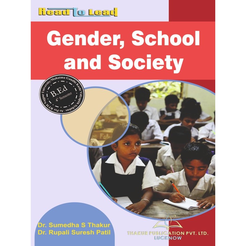 MGKVP/RTMNU Gender, School and Society Book for B.Ed 4th Semester