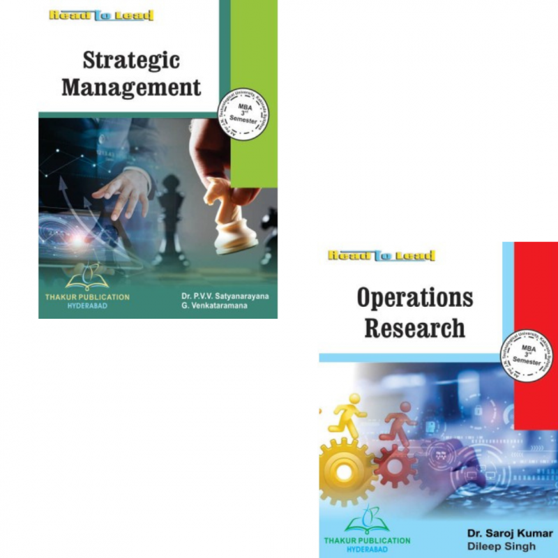 Buy 2 IN 1 Combo Pack Book for Mba 3rd Semester JNTUK