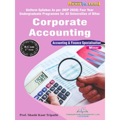 Corporate Accounting (Minor) B.Com 2nd Sem Bihar