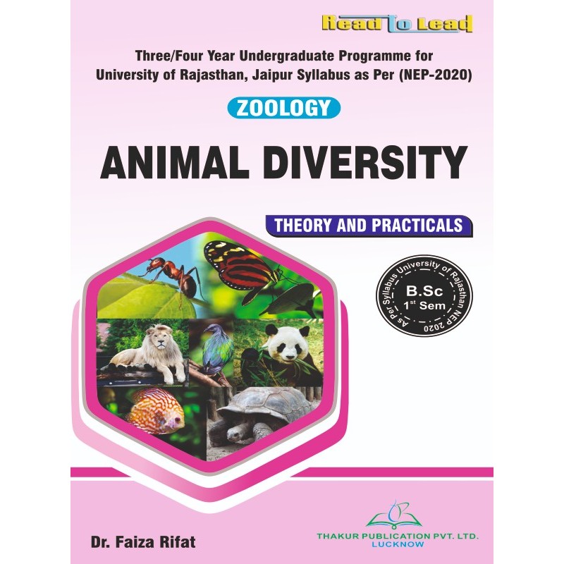 (ZOOLOGY) ANIMAL DIVERSITY Book B.Sc FIRST Semester UOR NEP 2020