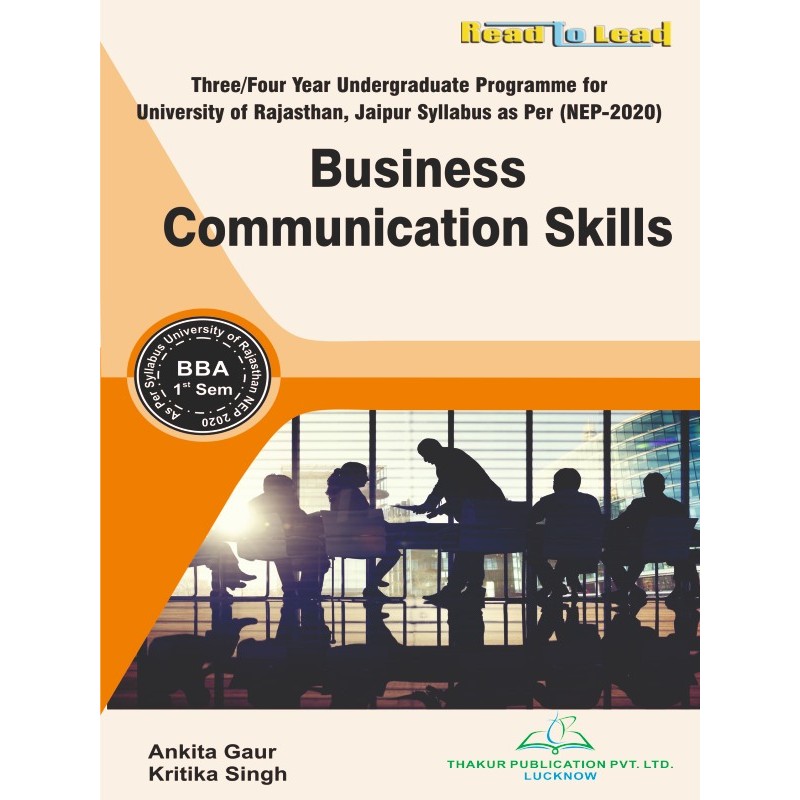 Business Communication Skills Book BBA First Sem UOR NEP-2020