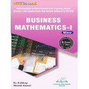 Business Mathematics-I (Minor) Book B.COM First Sem kUK/CRSU