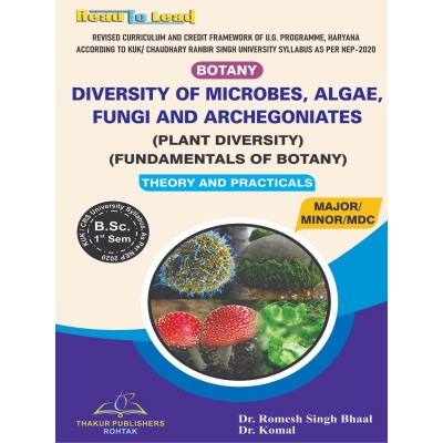 Diversity of Microbes, Algae,Fungi And Archegoniates B.SC First Sem KUK/CRSU