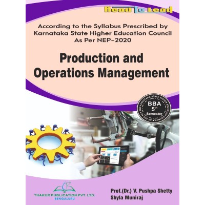 Production and Operations Management Book BBA 5th Sem KSHEC
