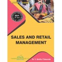 Sales and Retail Management Book MBA Third Sem VTU
