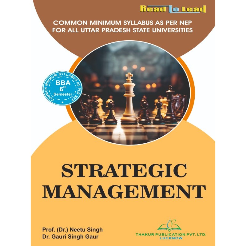 STRATEGIC MANAGEMENT Book BBA 6th Semester U.P. State