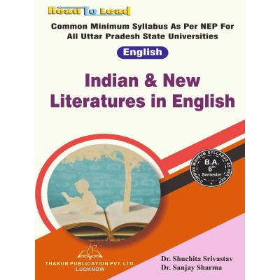 Indian & New Literatures In English Book B.A 6th Sem U.P