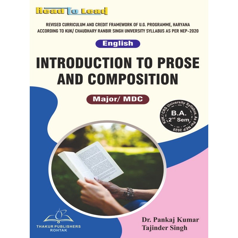 INTRODUCTION TO PROSE AND COMPOSITION Book B.A 2nd Sem