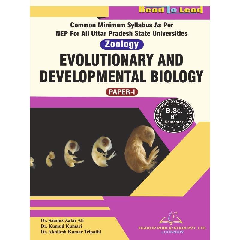 (Zoology ,Paper-I) Evolutionary and Developmental Biology B.Sc 6th Sem U.P (Zoology ,Paper-I) Evolutionary and Developmental Biology B.Sc 6th Sem U.P