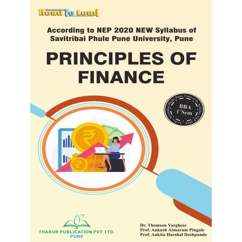 PRINCIPLES OF FINANCE PUNE BBA First Sem PRINCIPLES OF FINANCE PUNE BBA First Sem
