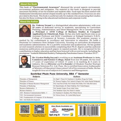 ENVIRONMENTAL AWARNESS  PUNE BBA First Sem