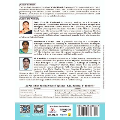 CHILD HEALTH NURSING-II Book B.Sc Nursing 6th Sem  Book