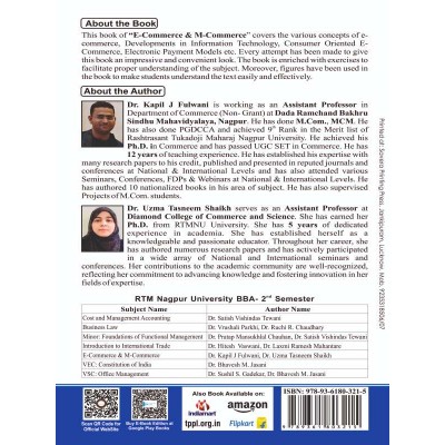 E-COMMERCE & M-COMMERCE  RTMNU BBA SECOND SEM