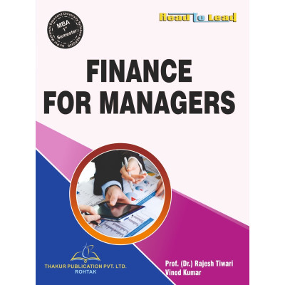 Finance for Managers MDU...