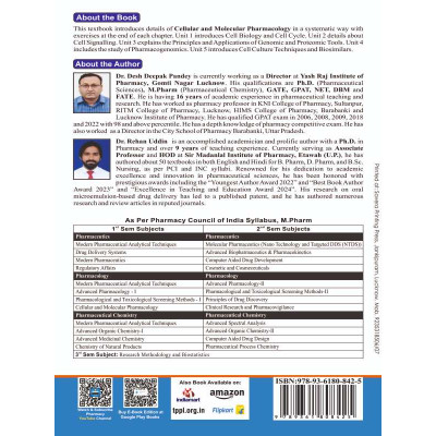 Cellular and Molecular Pharmacology Book M.Pharm 1st Sem Cellular and Molecular Pharmacology Book M.Pharm 1st Sem