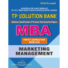 Marketing Management Solution Bank MBA First Semester