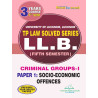 Criminal, group - I Socio Economic Offences LLB 5th Semester , Third Year LU