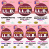 All in One LL.B 3 year 5 semester Combo pack