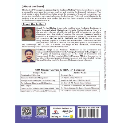 Managerial Accounting For Decision Making