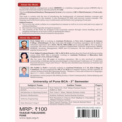 Relational Database Management system