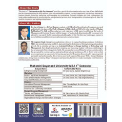 Enterpreneurship Development MBA Fourth Semester for MDU University