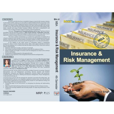 Insurance and Risk Management Book for MBA 4th Semester