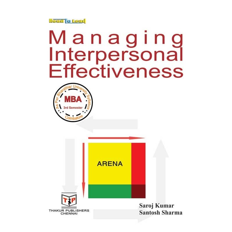 Managing Interpersonal Effectiveness Book for MBA 3rd Semester Bharathiar University