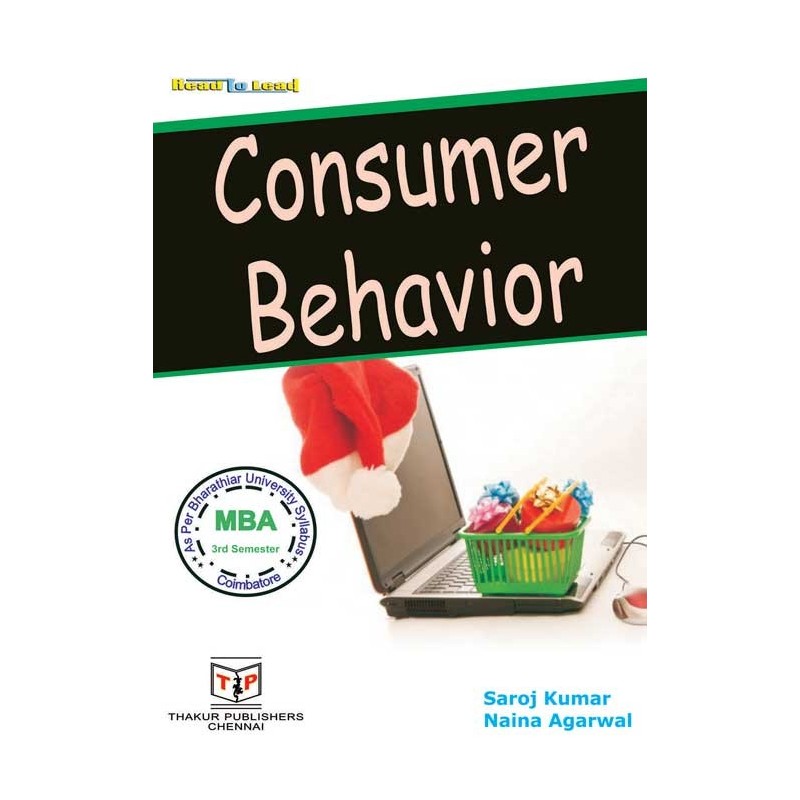 Consumer Behavior Book for MBA 3rd Semester  Bharathiar University
