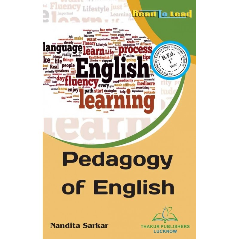 Pedagogy of English Book For B.Ed 1st Year ccsu Pedagogy of English Book For B.Ed 1st Year ccsu