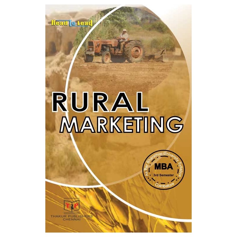 Rural Marketing Book for MBA 3rd Semester Bharathiar University