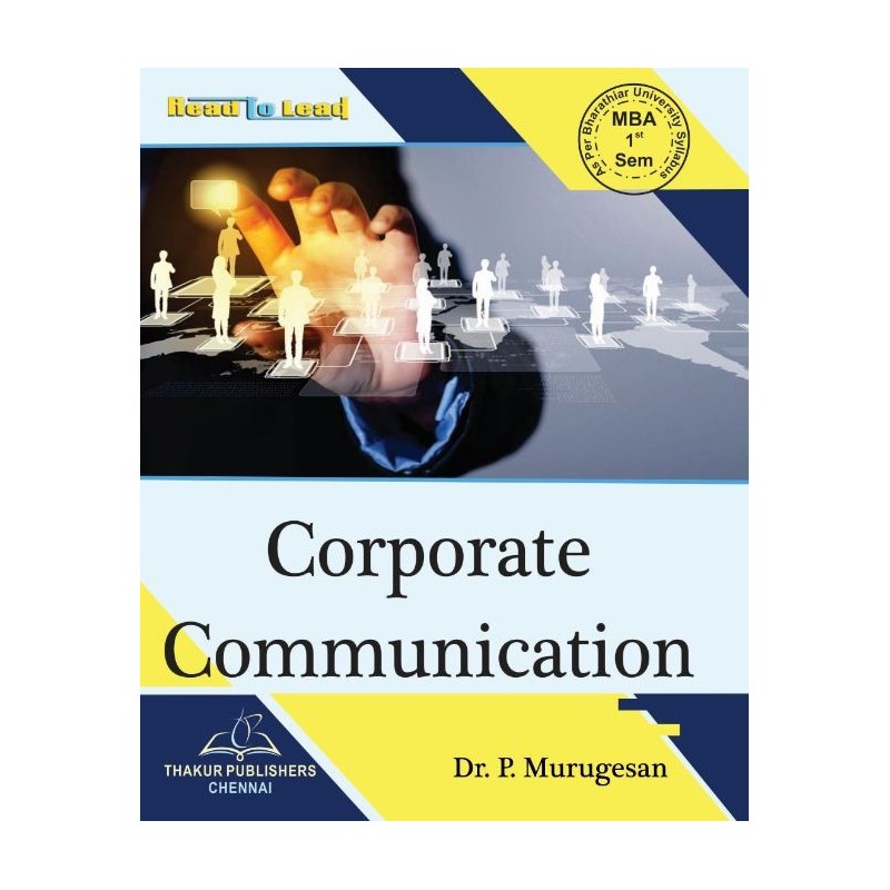 Corporate Communication Book for Mba 1st Semester Bharathiar University