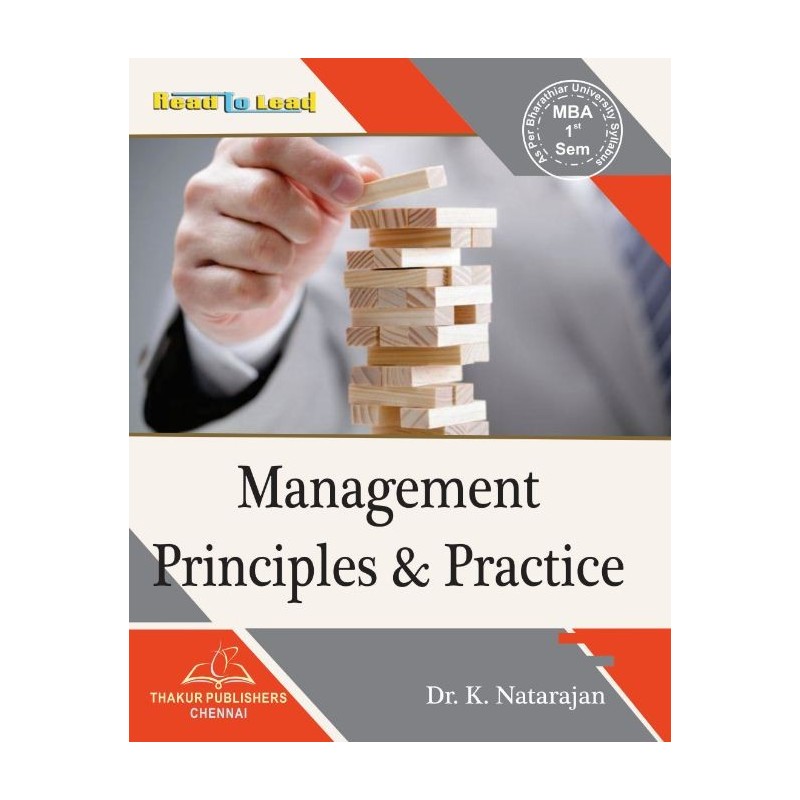Management Principles and Practice Book for Mba 1st Semester