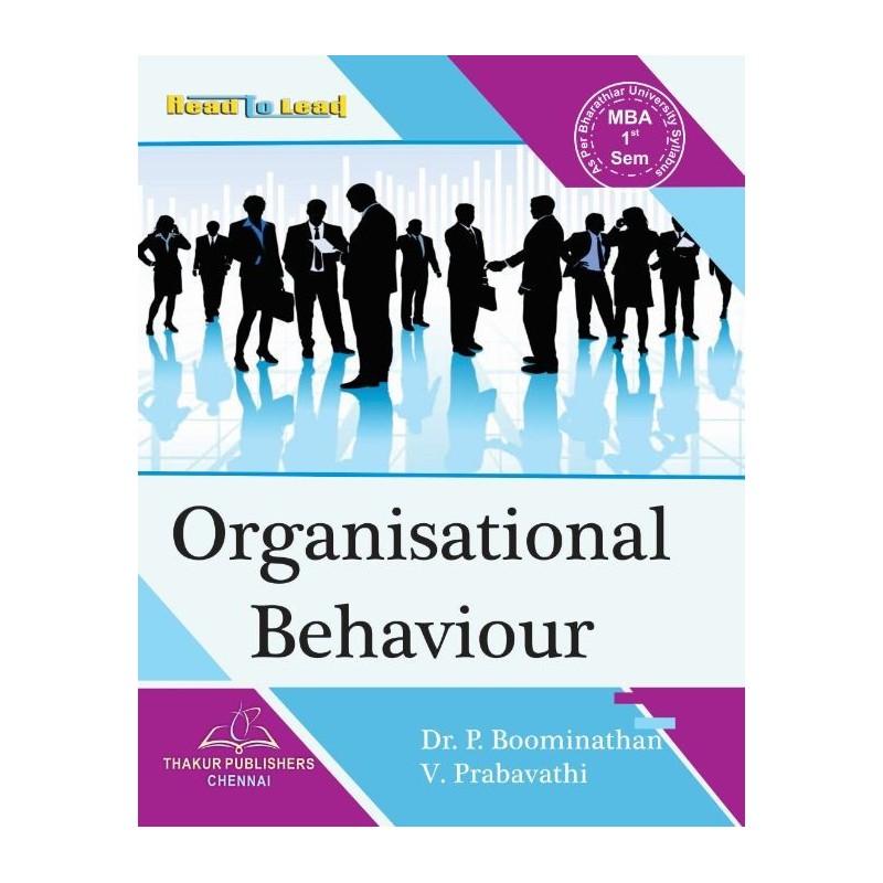 Organisational Behaviour Book for Mba 1st Semester Bharathiar University