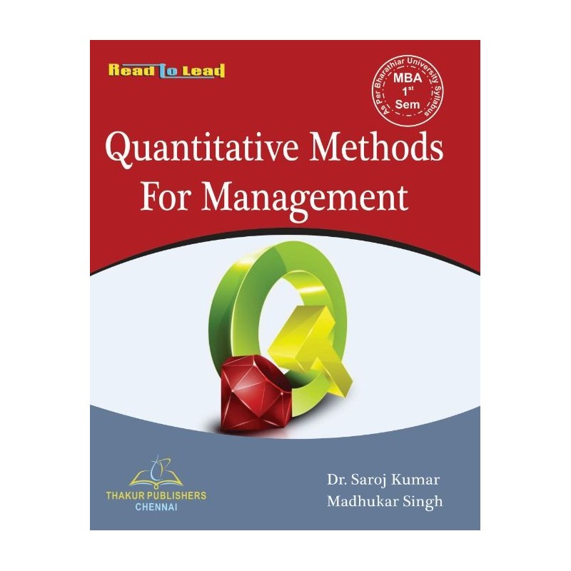 Quantiative Methods for Management Book for Mba 1st Semester
