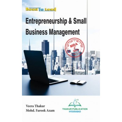 Entrepreneurship & Small Business Management Book for MBA 4th Semester Andhra University