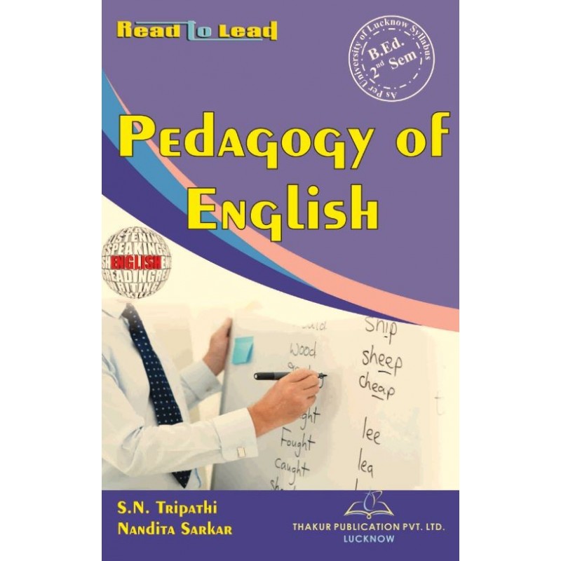 Pedagogy of English book of LU B.Ed 2nd sem in english-