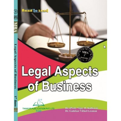 Legal Aspects of Business Book for MBA 1st Semester SPPU
